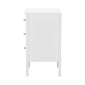 Oikiture Bedside Table - 3-Drawers