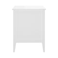 Oikiture Bedside Table 3 Drawers