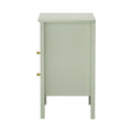 Oikiture Bedside Table - 2-Drawer - Storage