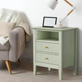 Oikiture Bedside Table - 2-Drawer - Storage
