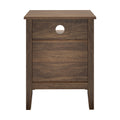 Oikiture Bedside Table - 2-Drawer - Storage