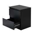 Oikiture Bedside Table - 2-Drawer - Storage - Puri