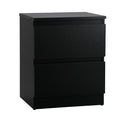 Oikiture Bedside Table - 2-Drawer - Storage - Puri