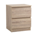 Oikiture Bedside Table - 2-Drawer - Storage - Puri