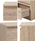 Oikiture Bedside Table - 2-Drawer - Storage - Puri