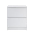 Oikiture Bedside Table - 2-Drawer - Storage - Puri