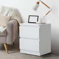 Oikiture Bedside Table - 2-Drawer - Storage - Puri