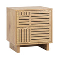 Oikiture Bedside Table - 2-Drawers