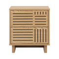 Oikiture Bedside Table - 2-Drawers