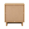 Oikiture Bedside Table - 2-Drawers