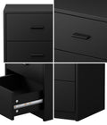 Oikiture Bedside Table - 3-Drawer - Storage - Sunne