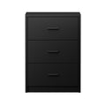 Oikiture Bedside Table - 3-Drawer - Storage - Sunne