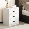 Oikiture Bedside Table - 3-Drawer - Storage - Sunne