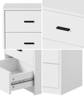 Oikiture Bedside Table - 3-Drawer - Storage - Sunne