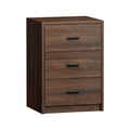 Oikiture Bedside Table - 3-Drawer - Storage - Sunne