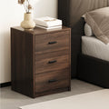 Oikiture Bedside Table - 3-Drawer - Storage - Sunne