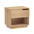 Oikiture Bedside Table - 1-Drawer