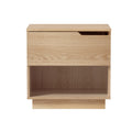Oikiture Bedside Table - 1-Drawer