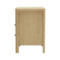 Oikiture Bedside Table - 2-Drawers