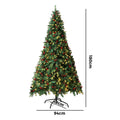 Tinseltown LED Christmas Tree Xmas Trees Decor Green with Ornaments - 6FT