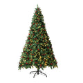 Tinseltown LED Christmas Tree Xmas Trees Decor Green with Ornaments - 7FT