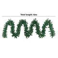 Tinseltown 10M LED Pre Lit Christmas Garland Door Stairs Fireplace Decor Green