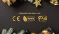 Tinseltown 10M LED Pre Lit Christmas Garland Door Stairs Fireplace Decor Green