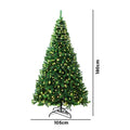 Tinseltown LED Christmas Tree Xmas Trees Decorations Green - 6FT