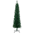 Tinseltown Slim LED Christmas Tree 6FT 1.8M Warm Lights Green 300 Tips
