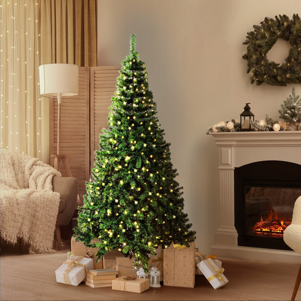Tinseltown LED Christmas Tree Xmas Decorations Green