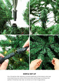 Tinseltown LED Christmas Tree Xmas Trees Decorations Green - 7FT