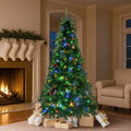 Tinseltown LED Christmas Tree Multi Colour Lights 8 Flash Modes - 7FT
