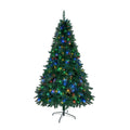 Tinseltown LED Christmas Tree Multi Colour Lights 8 Flash Modes - 7FT