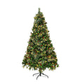 Tinseltown LED Christmas Tree with Lights Ornaments Xmas Decor Green - 6FT