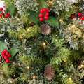 Tinseltown LED Christmas Tree with Lights Ornaments Xmas Decor Green - 6FT