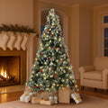 Tinseltown LED Christmas Tree Xmas Trees Decor with Ornaments - 6FT