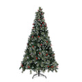 Tinseltown LED Christmas Tree Xmas Trees Decor with Ornaments - 6FT