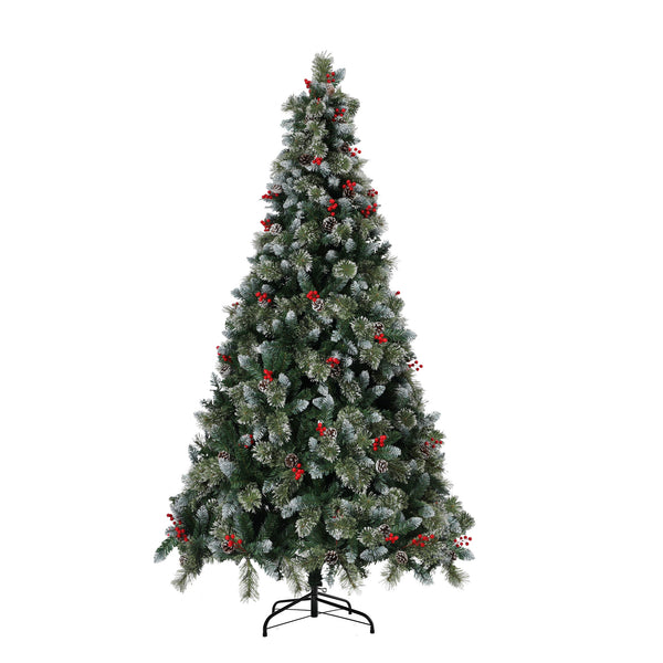 Tinseltown LED Christmas Tree Xmas Trees Decor with Ornaments - 6FT