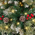 Tinseltown LED Christmas Tree Xmas Trees Decor with Ornaments - 6FT