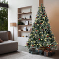 Tinseltown LED Christmas Tree Xmas Trees Decor with Ornaments - 7FT