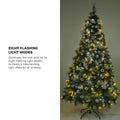 Tinseltown LED Christmas Tree Pre-lit Light 8 Flash Modes Decor - 7FT