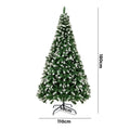 Tinseltown Christmas Tree Xmas Trees Snowy Decorations Green - 6FT