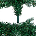 Tinseltown Slim LED Christmas Tree 6FT 1.8M Warm Lights Green White 300 Tips