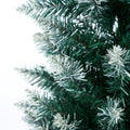 Tinseltown Slim Christmas Tree 1.8M 6FT Xmas Trees Decoration Green and White
