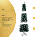 Tinseltown Slim Christmas Tree 1.8M 6FT Xmas Trees Decoration Green and White