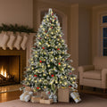 Tinseltown LED Christmas Tree Xmas Trees Decor with Ornaments - 6FT