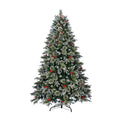 Tinseltown LED Christmas Tree Xmas Trees Decor with Ornaments - 6FT