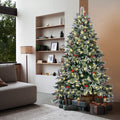 Tinseltown LED Christmas Tree Xmas Trees Decor with Ornaments - 7FT
