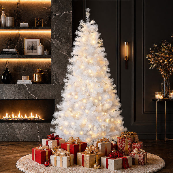 Tinseltown LED Christmas Tree Home Party Decoration White