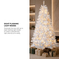 Tinseltown LED Christmas Tree Home Party Decoration White - 7FT